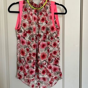 Elie Tahari sleeveless blouse